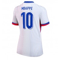 Frankrike Kylian Mbappe #10 Bortatröja Dam EM 2024 Kortärmad